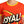 Dolce & Gabbana Orange Royals Print Round Neck T-shirt