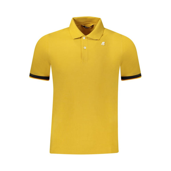 K-WAY Yellow Cotton Polo Shirt