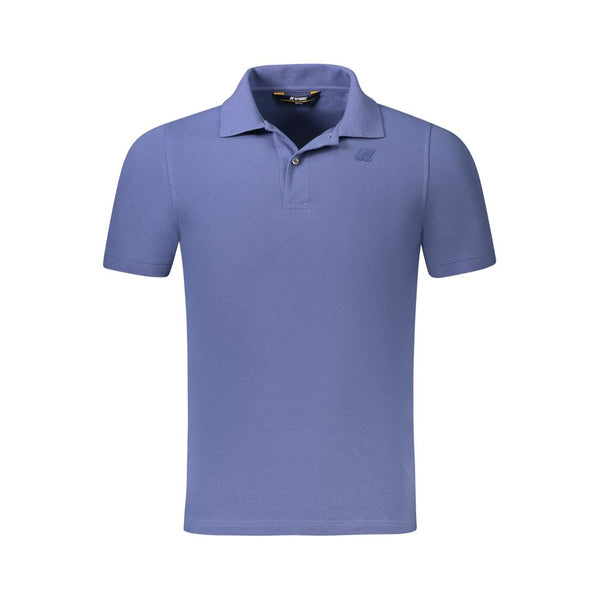 K-WAY Blue Cotton Polo Shirt