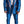 Dolce & Gabbana Blue Jacquard Silk Formal 2 Piece Set Suit