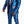 Dolce & Gabbana Blue Jacquard Silk Formal 2 Piece Set Suit