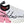 Dolce & Gabbana Pink White Logo Sorrento Sneakers Shoes