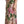 Dolce & Gabbana Pink A-line Sheath Floral Pussy Bow Long Dress