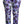 Dolce & Gabbana Purple Floral Print Tapered Cotton Pants