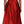 Dolce & Gabbana Red A-line Pleated Midi Satin Silk Dress