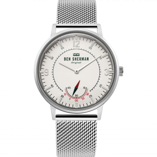 Ben Sherman Silver Stainless Steel Watch
