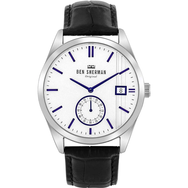 Ben Sherman Black Leather Watch
