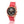 Bobroff Red Leather Watch