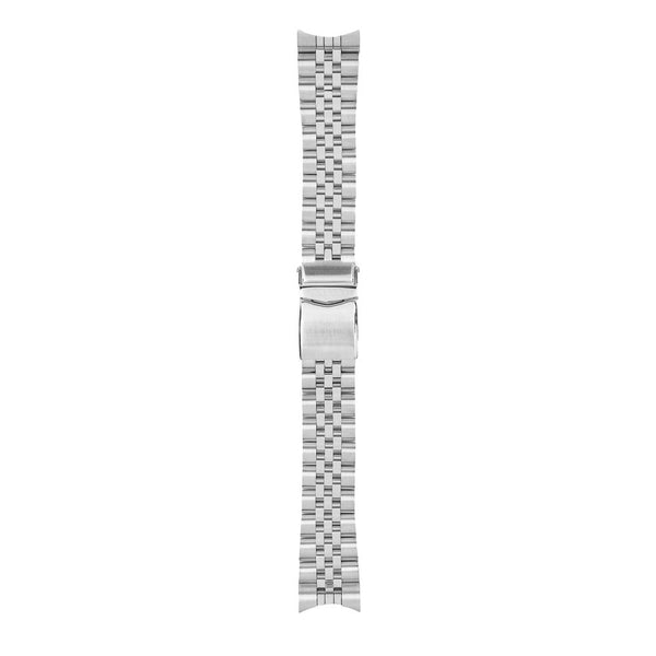 Bobroff Silver Stainless Steel Watch
