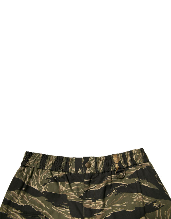 Dolce & Gabbana Black Gold Patterned Cotton Bermuda Shorts