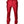 Dolce & Gabbana Red Silk Slim Fit Mid Waist Dress Formal Pants
