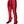 Dolce & Gabbana Red Silk Slim Fit Mid Waist Dress Formal Pants