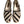 Dolce & Gabbana Black White Stripes Slip On Espadrille Shoes
