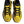 Dolce & Gabbana Yellow SORRENTO Sport Stretch Sneakers Shoes