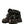 Dolce & Gabbana Black Leather Studded Trekking Boots Shoes