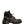 Dolce & Gabbana Black Leather Studded Trekking Boots Shoes