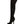 Dolce & Gabbana Black Suede Heels Knee High Boots Shoes