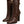 Dolce & Gabbana Brown Leather Heels Mid Calf Boots Shoes