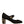 Dolce & Gabbana Black Suede Jewelled Mary Jane Pumps Shoes