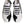 Dolce & Gabbana White Black NS1 Low Top Sneakers Shoes