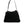 Dolce & Gabbana Black Cashmere Knitted Leather Shoulder Bag