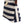 Dolce & Gabbana Blue White Stripes Logo Plaque Tote Bag