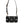 Dolce & Gabbana Black Leather Pearl Embellished Logo Shoulder Bag