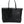 Dolce & Gabbana Black Crystal Leather Shopping Women Tote Bag