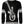 Dolce & Gabbana Black White Guitar Silk Crew Neck Sweater