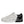 Dolce & Gabbana White Black Logo Portofino Men Sneaker Shoes