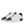 Dolce & Gabbana White Black Leather Portofino Sneaker Shoes