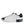 Dolce & Gabbana White Black Leather Portofino Sneaker Shoes