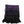 Dolce & Gabbana Purple Fantasy Silk Fringes Neck Wrap Scarf