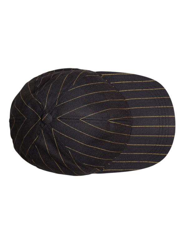 Dolce & Gabbana Brown Stripes Cotton 6 Panels Baseball Cap