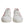 Dolce & Gabbana White Suede Leather Low Top Sneakers Shoes