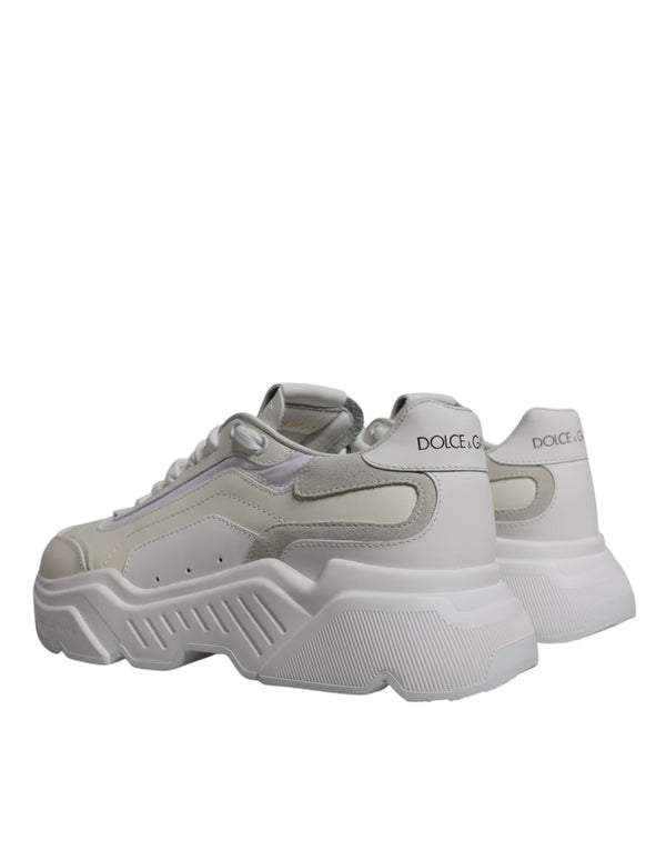 Dolce & Gabbana White Daymaster Low Top Sneakers Shoes