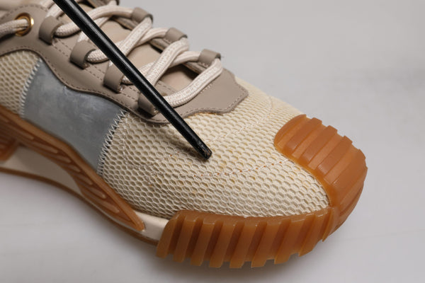 Dolce & Gabbana Multicolor Lace Up Low Top NS1 Sneakers Shoes