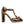 Dolce & Gabbana Gold Embellished Vally Heels Sandals Shoes