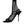 Dolce & Gabbana Black Tulle Stretch Heels Sandals Shoes