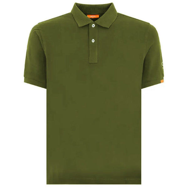 Suns Green Cotton Polo Shirt
