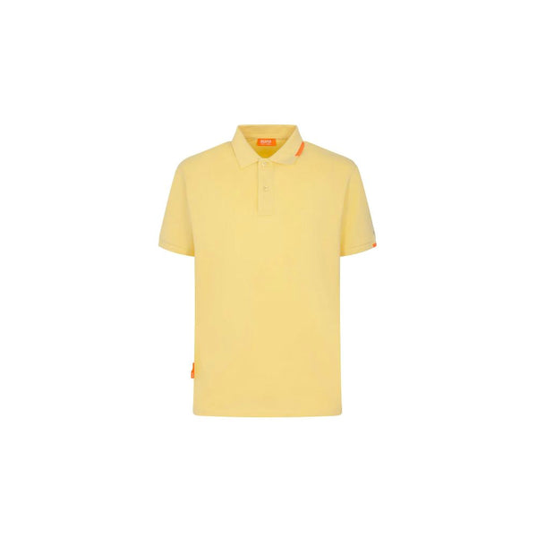 Suns Yellow Cotton Polo Shirt