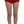 Dolce & Gabbana Red Silk Crystal-Embellished High Waist Shorts