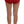 Dolce & Gabbana Red Silk Crystal-Embellished High Waist Shorts