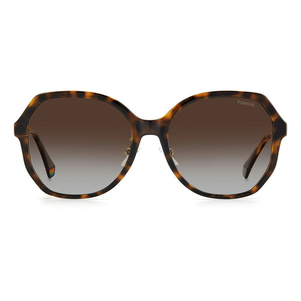 Polaroid Brown Plastic Sunglasses