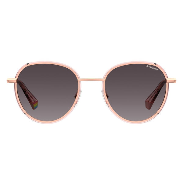 Polaroid Rose Gold Metal Sunglasses
