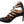 Valentino Black Multi Strap Leather Mid Heels Pumps Shoes