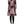 Dolce & Gabbana Pink Black Floral Brocade Trenchcoat Jacket