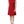 Dolce & Gabbana Red Wool Sleeveless Knee Length A-line Dress
