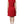 Dolce & Gabbana Red Wool Sleeveless Knee Length A-line Dress