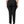 Dolce & Gabbana Black Polyester High Waist Slim Pants